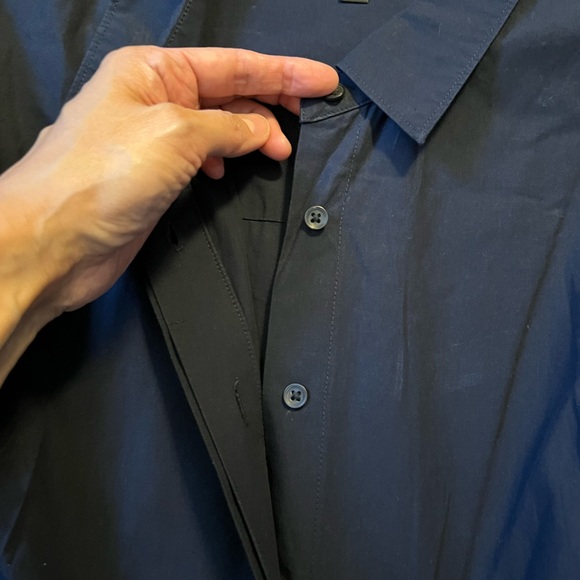 Uniqlo Navy flared ONE PIECE. - Picture 4 of 4